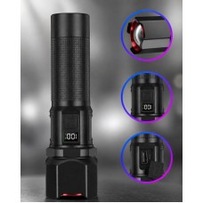 Фонарик ручной BL CB 2506 PowerBank / Мощный аккумуляторный LED фонарь 5 режимов освещения