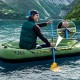 Надувний двомісний човен JR-2200 / Човен надувний 2 х-місний + подушка, насос, весла 180/98см