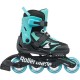 Дитячі розсувні ролики Rollerblade Microblade Бірюзові 28-32