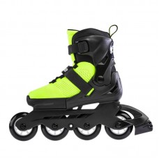 Ролики Rollerblade Microblade SE Black/Lime для дитини 28-32 розмір