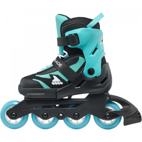 Дитячі розсувні ролики Rollerblade Microblade Бірюзові 28-32 Дитячі розсувні ролики Rollerblade Microblade Бірюзові 28-32