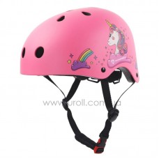 Дитячий шолом Flying Eagle Rider M Pink (55-58 см)