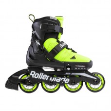 Ролики Rollerblade Microblade SE Black/Lime для дитини 28-32 розмір