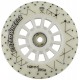 Светящиеся колеса с кремниевыми вставками Flying Eagle Lazerwheels Whitefire - 3 шт