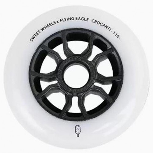 Колеса Flying Eagle Crocanti 110 mm белые