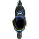Дитячі фітнес ролики Rollerblade Microblade Синьо-салатові 33-36,5