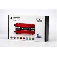 Перетворювач AC/DC KC-500D 500W+lcd, Інвертор у машину