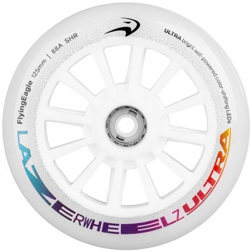 Светящиеся колеса FE Lazerwheels Ultra Мультицветные 125 мм - 3 шт