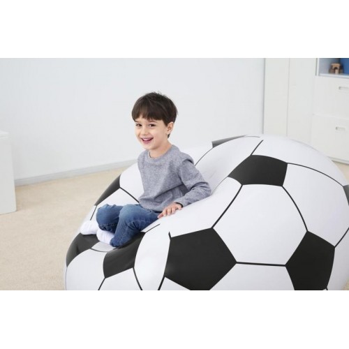 Надувное кресло-пуф Inflatable Sofa / Надувное кресло-мешок 110×110×85 см Черно-белый Надувное кресло-пуф Inflatable Sofa / Надувное кресло-мешок 110×110×85 см Черно-белый