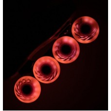 LED колеса для роликових ковзанів Flying Eagle Lazer Sliders Red