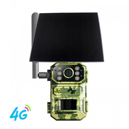 Мисливська камера нічного бачення на сонячній батареї / Фототоловушка 4G з датчиком руху AND A8-T31