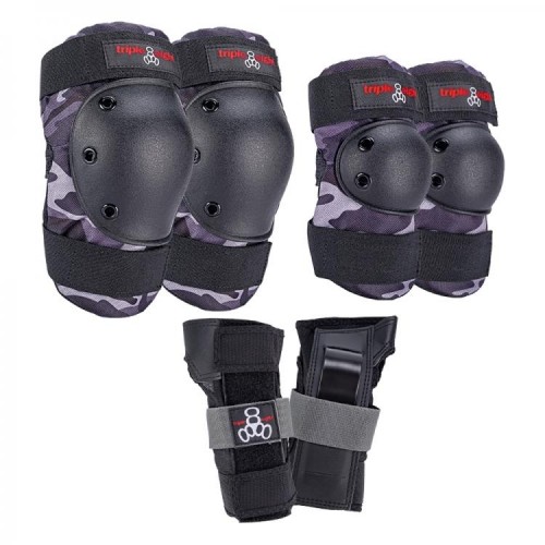 Захисний набір Triple8 Saver Series 3-Pack Charcoal Camo розмір M