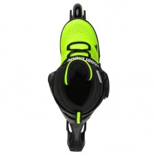 Ролики Rollerblade Microblade SE Black/Lime для дитини 28-32 розмір