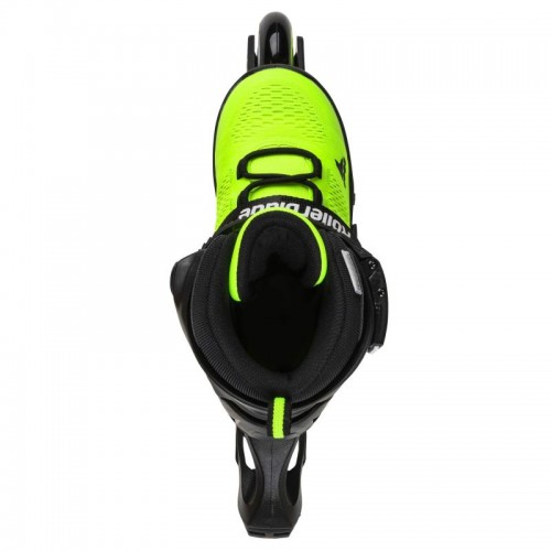 Ролики Rollerblade Microblade SE Black/Lime для дитини 28-32 розмір