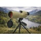Монокуляр 25-75x60 з широким кутом огляду, вологозахистом та штативом