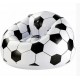Надувное кресло-пуф Inflatable Sofa / Надувное кресло-мешок 110×110×85 см Черно-белый