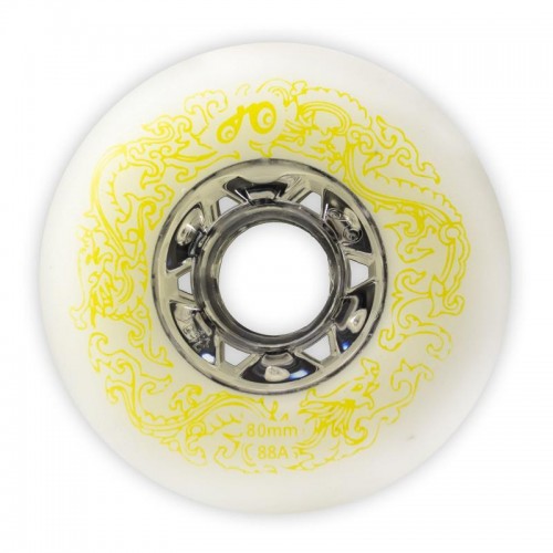 Колеса для роликів Dragon White