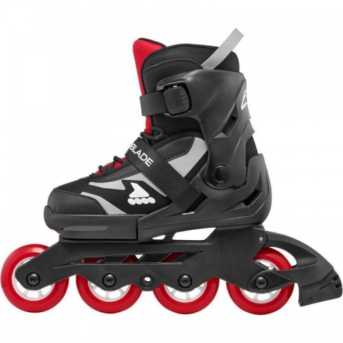 Дитячі ролики на хлопця Rollerblade Microblade black/red 28-32 Дитячі ролики на хлопця Rollerblade Microblade black/red 28-32