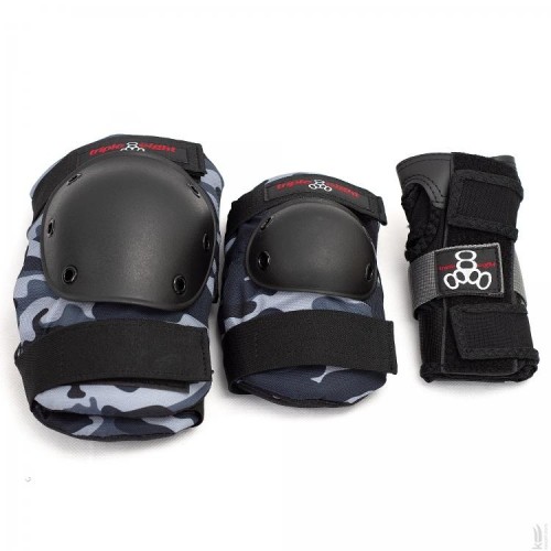 Захисний набір Triple8 Saver Series 3-Pack Charcoal Camo розмір M