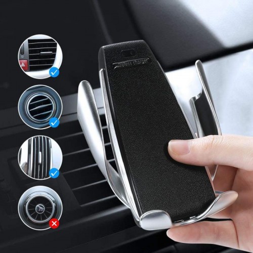 Автомобільний тримач Penguin Smart Sensor S5 з функцією бездротової зарядки
