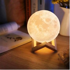 RGB нічник 3D Moon Light - дитячий настільний світильник 250₴