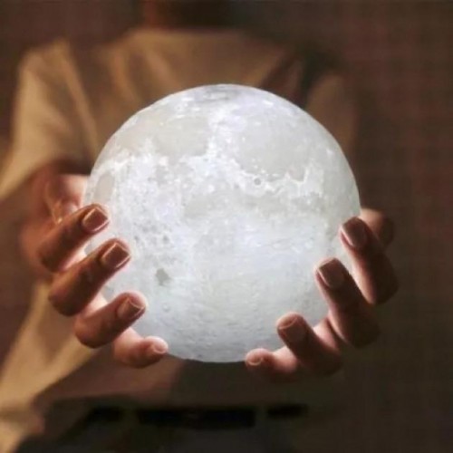 Настольный светильник ночник RGB Magic 3D Moon Light Настольный светильник ночник RGB Magic 3D Moon Light