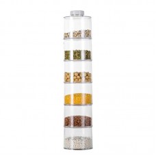 Набор для специй Spice Tower 6 шт - компактный органайзер для кухни