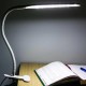 Настольная светодиодная USB лампа на прищепке 24 диода, гибкая, Белая