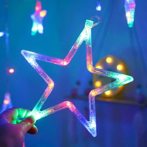 Гірлянда Штора, від мережі, 3м, 200LED, Мультицвет Гірлянда Штора, від мережі, 3м, 200LED, Мультицвет