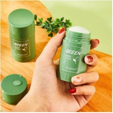 Маска для лица с зеленым чаем очищающая стик 40g