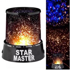 Нічник-проектор зоряного неба Star Master з USB та батарейками