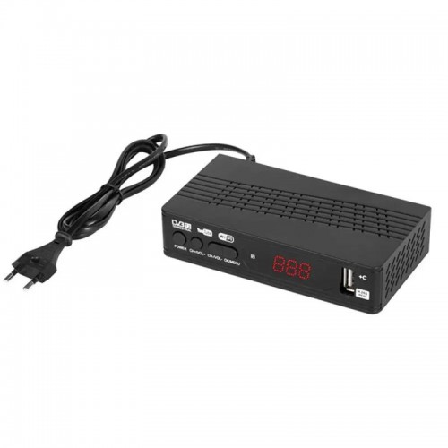 Тюнер DVB-T2 0967 з підтримкою wi-fi адаптера
