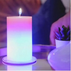 Магическая восковая свеча Candled Magic EL-2327 с 7 цветами