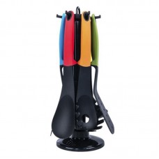 Набір кухонного приладдя Kitchen Cutlery Sets 6 предметів з підставкою