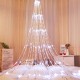 Гирлянда Водопад, от сети, 2х2м, 200 LED, 8 режимов, Белый свет
