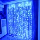 Гірлянда Штора Водоспад, від мережі, 3х2м, 320LED, Синє світло