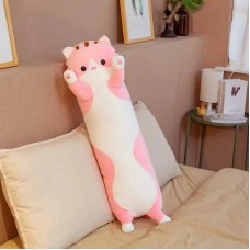 Мягкая игрушка Кот Батон 110 см, Розовый
