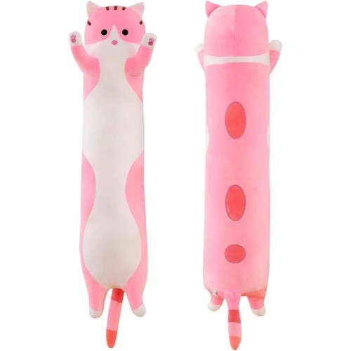 Мягкая игрушка Кот Батон 110 см, Розовый
