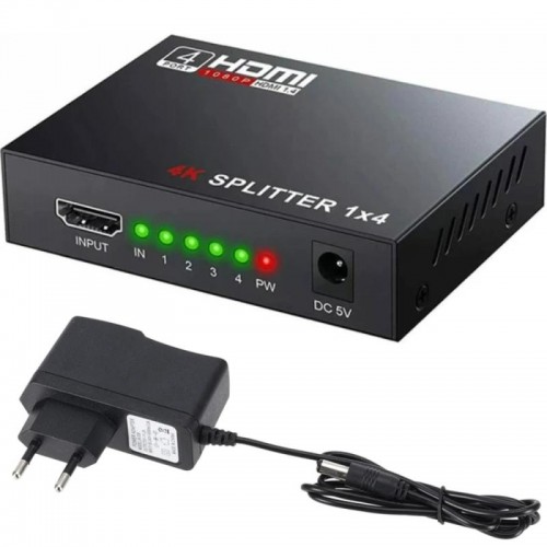 HDMI разветвитель на 4 порта, 1080P