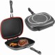 Двойная сковорода гриль 32 см, Double grill Pan