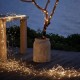 Гірлянда Кінський хвіст від мережі, 1,5 м, 10 ниток, 300 LED, Теплий білий