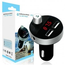 FM модулятор X12 з Bluetooth і 2хUSB