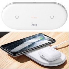 Беспроводное зарядное устройство для телефона 2в1 18 Вт, HOCO CW23