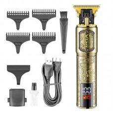 Аккумуляторная машинка для стрижки от USB + 4 насадки, VGR V-073