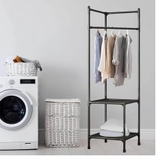 Кутова вішалка для одягу з полицями 180х45х45, Corner coat rack