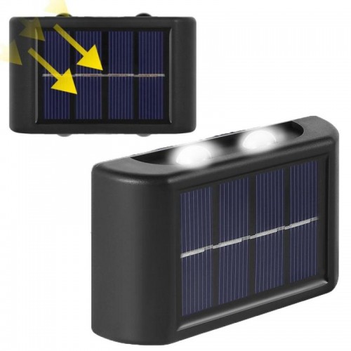 Вуличний LED світильник на сонячній батареї, 4LED