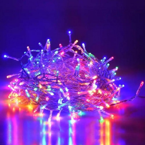 Гирлянда Штора от сети 2х2м, 192 LED, AD-50544, Разноцветный