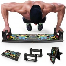 Доска для отжиманий Foldable Push Up Board 14в1 - тренажер для мышц