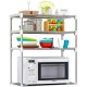 Полиця органайзер для мікрохвильової печі, 65x60x25см, Multifunctional storage rack