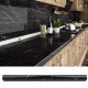Самоклеюча плівка 5м*60см для кухні, Чорний Мармур, Kitchen Sticker